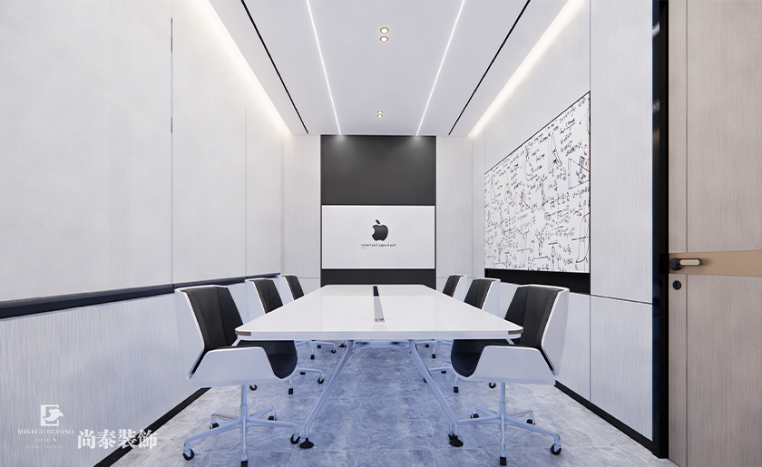 惠州2000平米共享辦公樓辦公室裝修設計案例