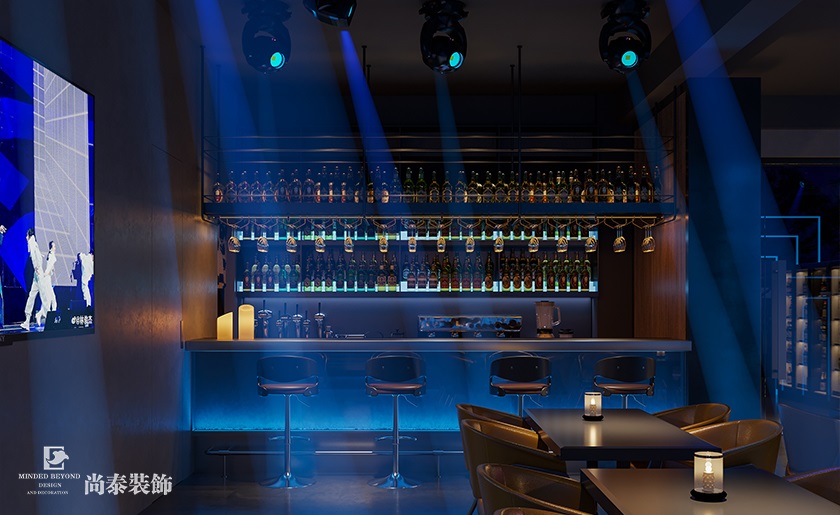 深圳龍崗240平米清吧酒吧裝修設計案例