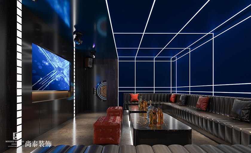 深圳龍崗240平米清吧酒吧裝修設計案例