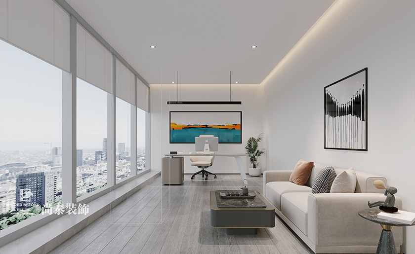 深圳辦公室裝修設(shè)計(jì):150平米醫(yī)療器械公司