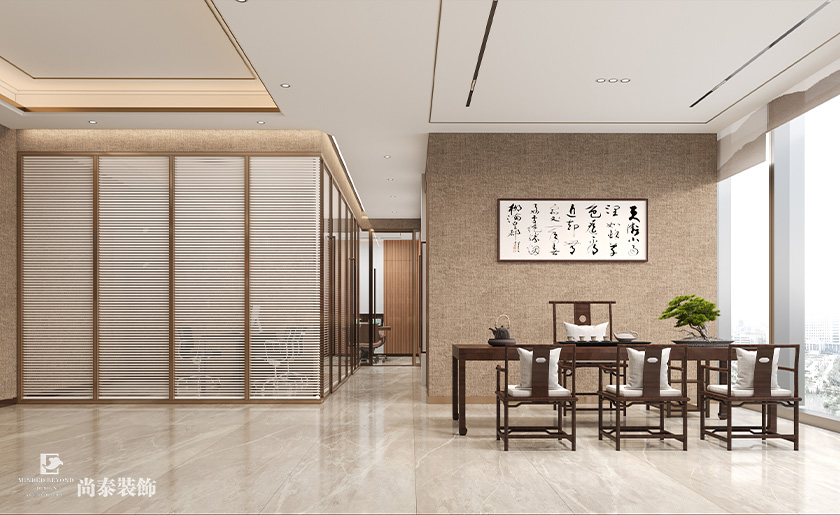 300平米健康公司深圳龍華樂創薈大廈辦公室裝修設計