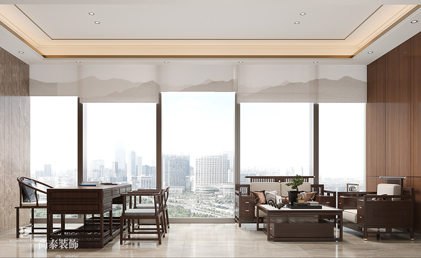 300平米健康公司深圳龍華樂創薈大廈辦公室裝修設計