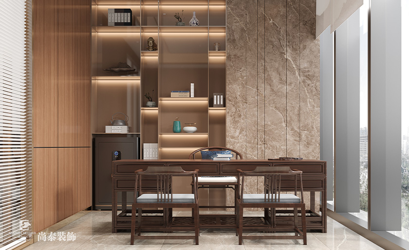 300平米健康公司深圳龍華樂創薈大廈辦公室裝修設計