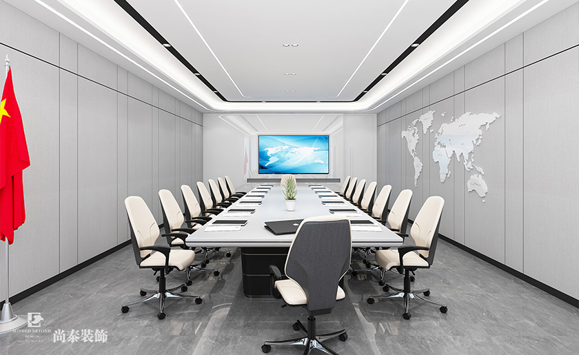 1400平米智能科技公司深圳寫字樓辦公室裝修設計案例