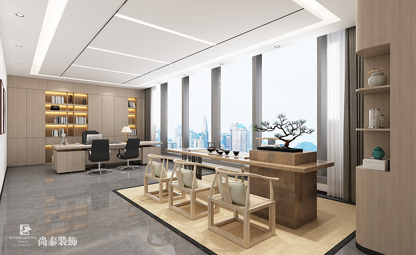 1400平米智能科技公司深圳寫字樓辦公室裝修設計案例