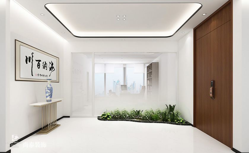 1400平米智能科技公司深圳寫字樓辦公室裝修設計案例