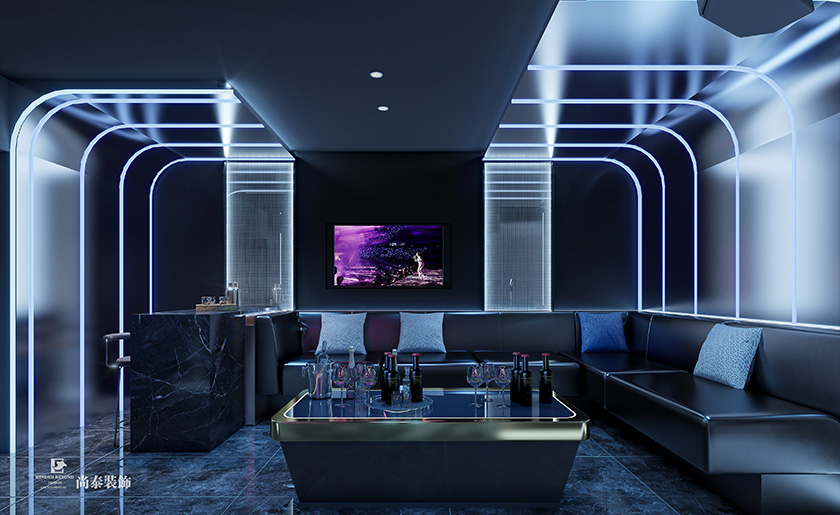 120平米深圳小酒館酒吧裝修設(shè)計(jì)案例