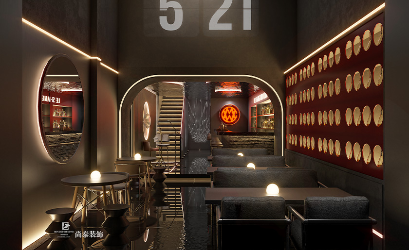 120平米深圳小酒館酒吧裝修設(shè)計(jì)案例