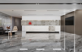 600平米電梯公司深圳羅湖金田大廈寫字樓辦公室翻新裝修設計