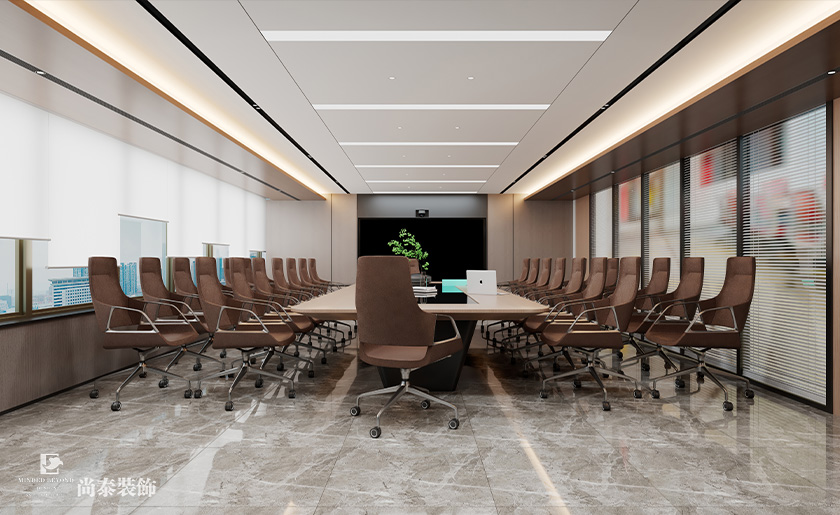 600平米電梯公司深圳羅湖金田大廈寫字樓辦公室翻新裝修設計