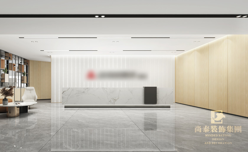 600平米電梯公司深圳羅湖金田大廈寫字樓辦公室翻新裝修設計