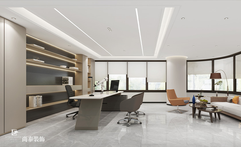 600平米電梯公司深圳羅湖金田大廈寫字樓辦公室翻新裝修設計