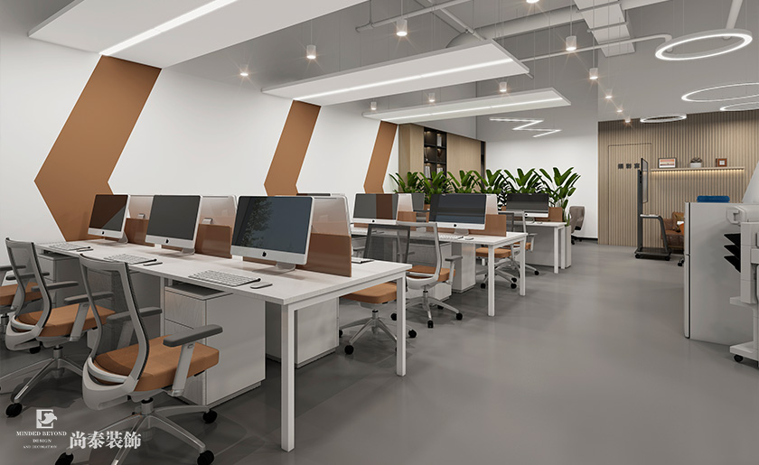 200平米信息技術(shù)公司深圳南山萬科云城設(shè)計(jì)公社寫字樓辦公室設(shè)計(jì)