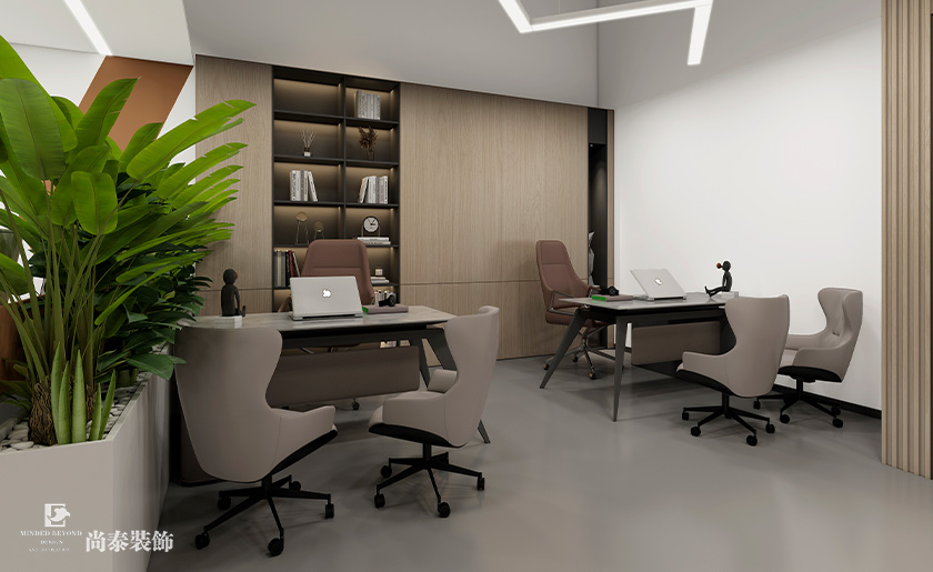 200平米信息技術(shù)公司深圳南山萬科云城設(shè)計(jì)公社寫字樓辦公室設(shè)計(jì)