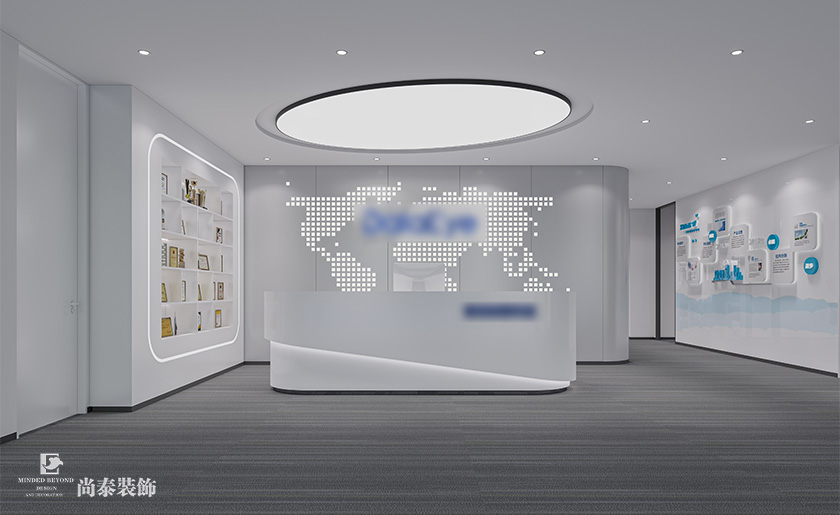 420平米數(shù)字營(yíng)銷公司深圳南山軟件產(chǎn)業(yè)基地辦公室裝修設(shè)計(jì)案例