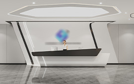 深圳南山同方信息港寫字樓2100平米芯片研發設計公司辦公室裝修設計