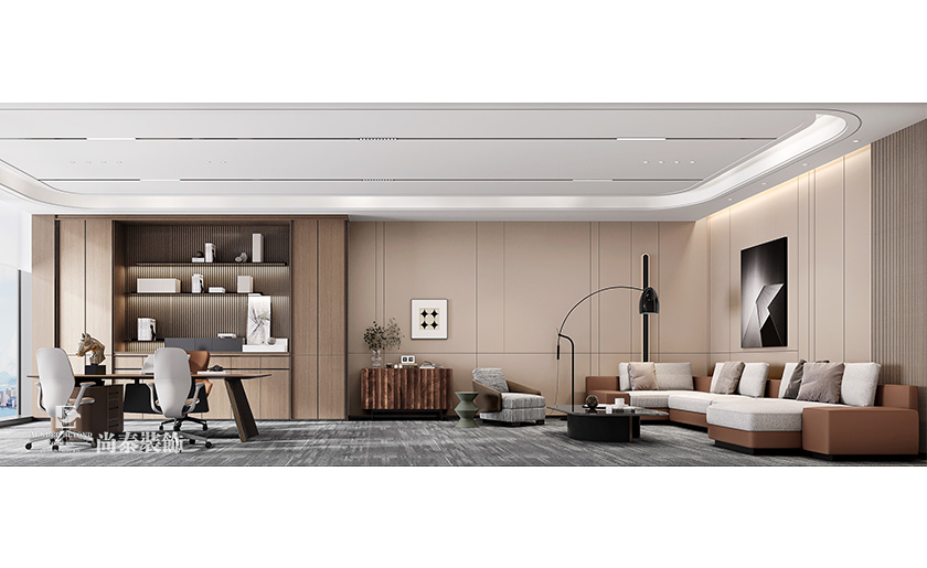 深圳南山陽光保險大廈寫字樓700平米信息科技公司辦公室裝修設計案例