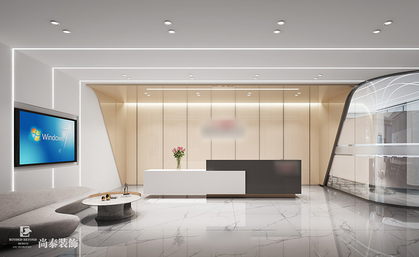 深圳科技公司南山智谷寫字樓辦公室裝修設計案例