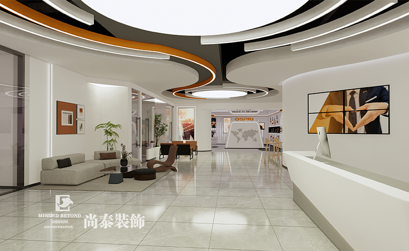 超3000平龍崗區“激光”器械企業寫字樓設計案例